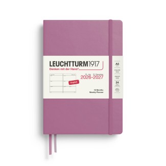 LEUCHTTURM1917 Medium (A5) Weekly Planner 2027 18 maanden