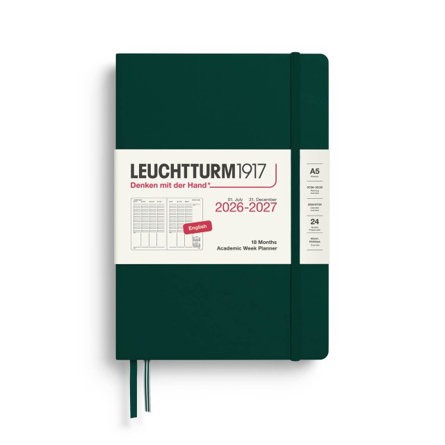 LEUCHTTURM1917 Medium (A5) Academic Planner 2027