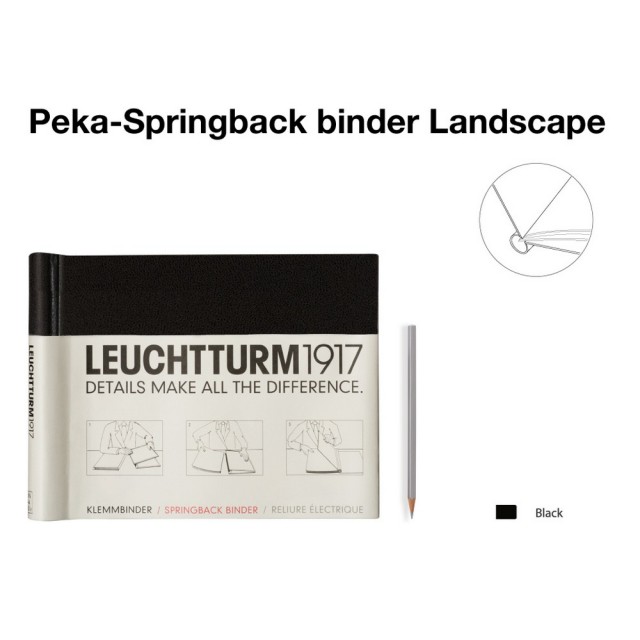 LEUCHTTURM1917 Springback binder Classic A4 Landscape