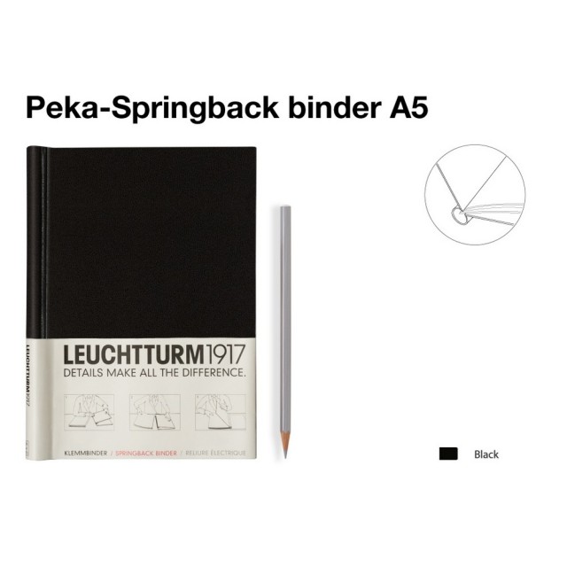 LEUCHTTURM1917 Springback binder Classic A5