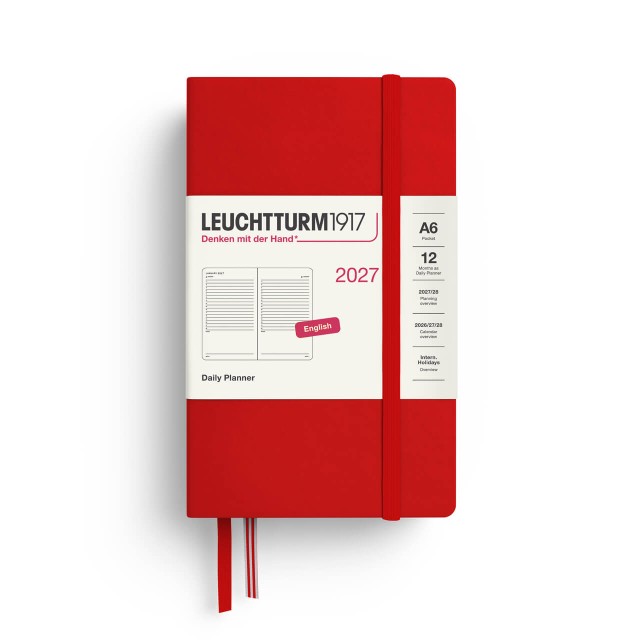 LEUCHTTURM1917 Pocket (A6) Daily Planner 2027