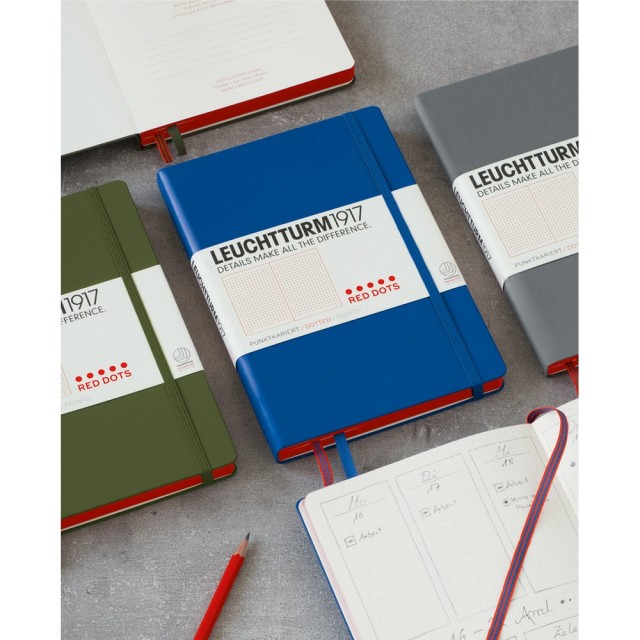 LEUCHTTURM1917 Red Dots Edition Notebook (A5) Medium