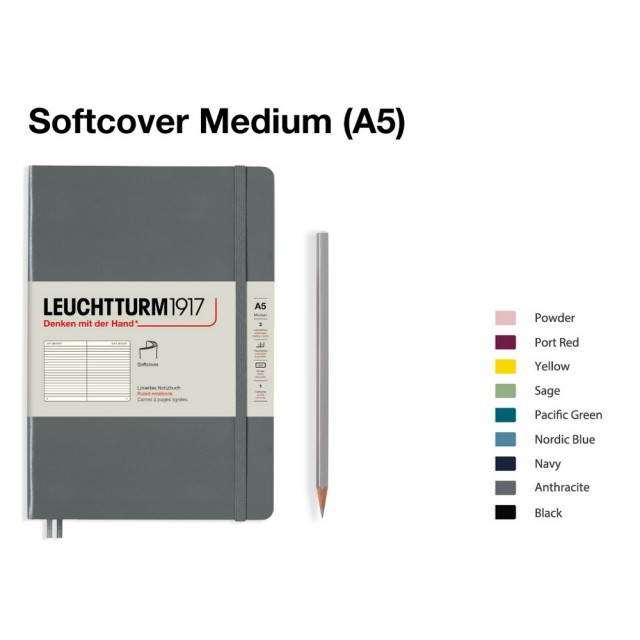LEUCHTTURM1917 Notebook (A5) Medium Softcover