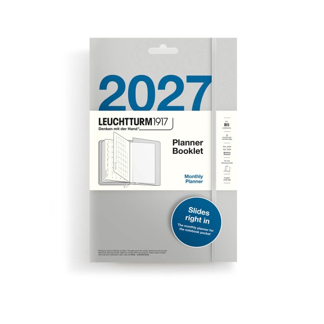 LEUCHTTURM1917 Composition Monthly Planner Booklet 2027