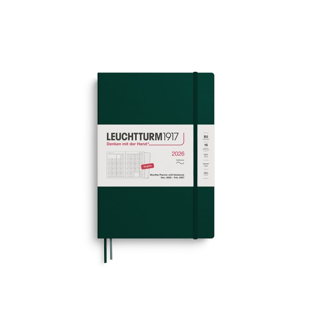 LEUCHTTURM1917 Composition Monthly planner 2026 & Notebook