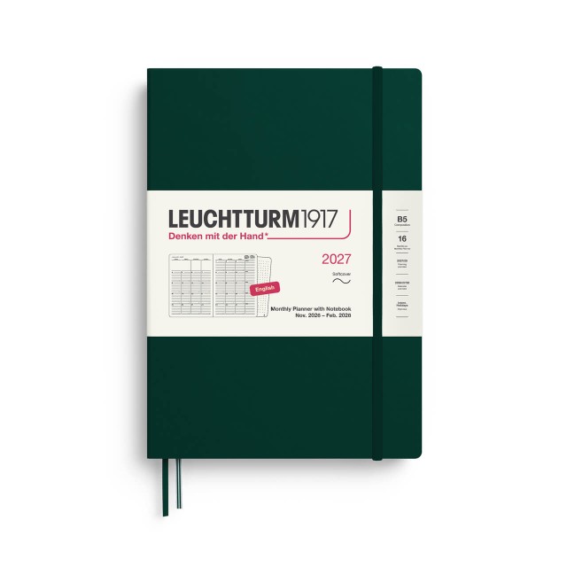 LEUCHTTURM1917 Composition Monthly planner 2027 & Notebook