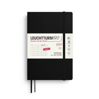 LEUCHTTURM1917 Paperback (B6+) Monthly Planner 2027 & Notebook