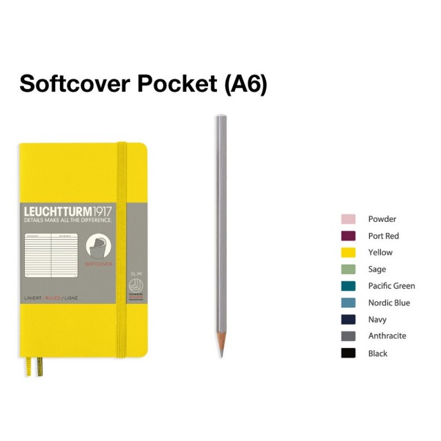 LEUCHTTURM1917 Notebook (A6) Pocket Softcover