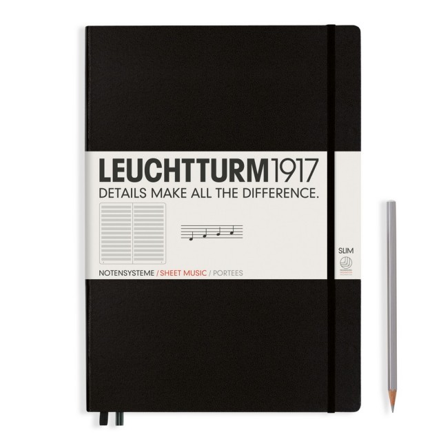 LEUCHTTURM1917 Notitieboek Master Slim (A4+) Music Sheets