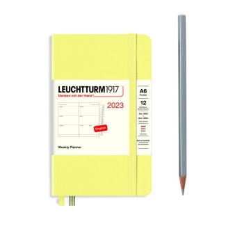 LEUCHTTURM1917 Pocket (A6) Weekly Planner 2023