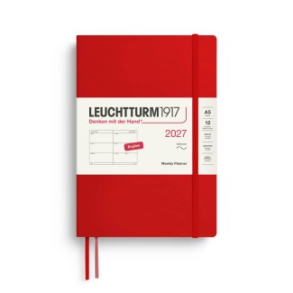 LEUCHTTURM1917 Medium (A5) Weekly Planner 2027 Softcover