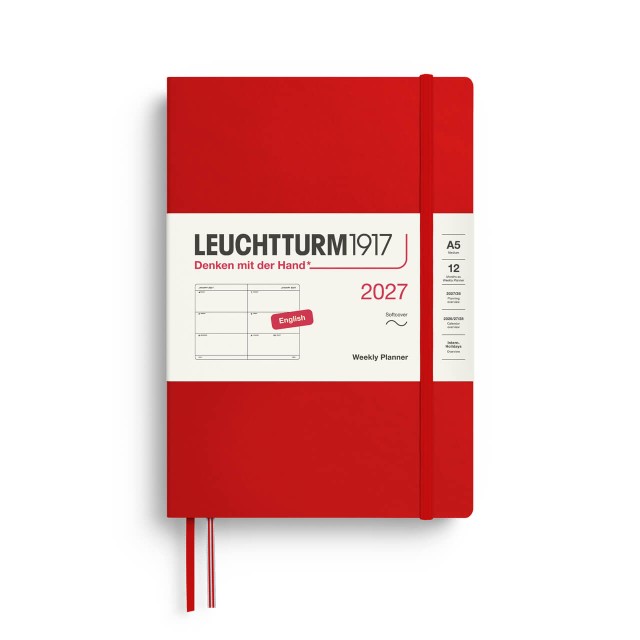 LEUCHTTURM1917 Medium (A5) Weekly Planner 2027 Softcover