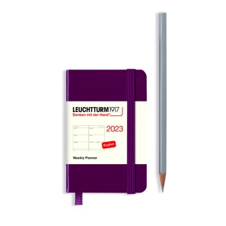 LEUCHTTURM1917 Mini (A7)  Weekly Planner 2023