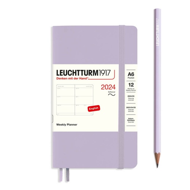 LEUCHTTURM1917 Pocket (A6) Weekly Planner 2024 Softcover