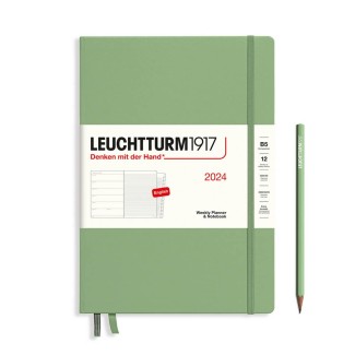 LEUCHTTURM1917 Composition (B5) Weekly Planner 2024 & Notebook