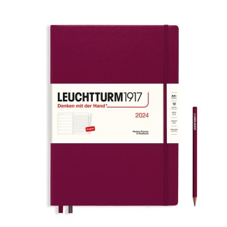 LEUCHTTURM1917 Master (A4+) Weekly Planner 2024 & Notebook