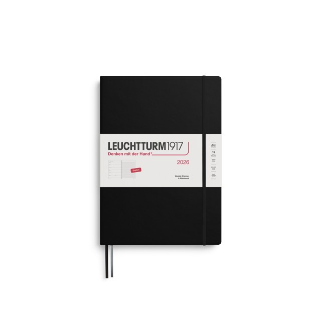 LEUCHTTURM1917 Master (A4+) Weekly Planner 2026 & Notebook