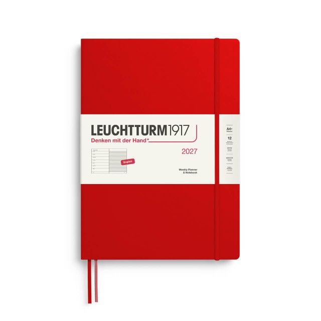 LEUCHTTURM1917 Master (A4+) Weekly Planner 2027 & Notebook