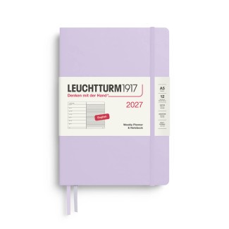 LEUCHTTURM1917 Medium (A5) Weekly Planner 2027 & Notebook