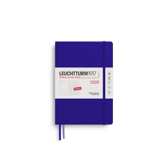 LEUCHTTURM1917 Medium (A5) Weekly Planner 2026 & Notebook dotted