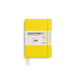 LEUCHTTURM1917 Medium (A5) Weekly Planner 2026 & Notebook Softcover