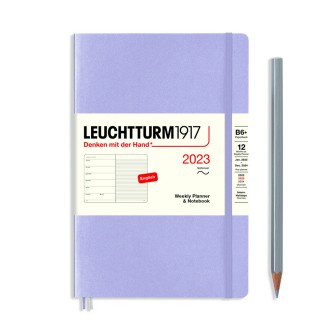 LEUCHTTURM1917 Paperback (B6) Weekly Planner 2023 & Notebook Softcover