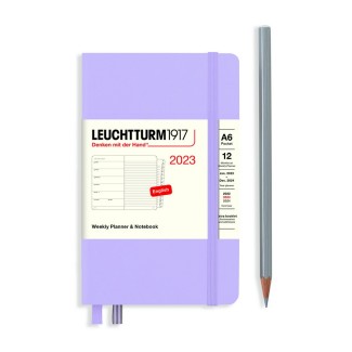 LEUCHTTURM1917 Pocket (A6) Weekly Planner 2023 & Notebook