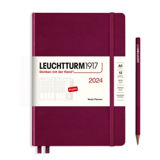 LEUCHTTURM1917 Medium (A5) Week Planner 2024