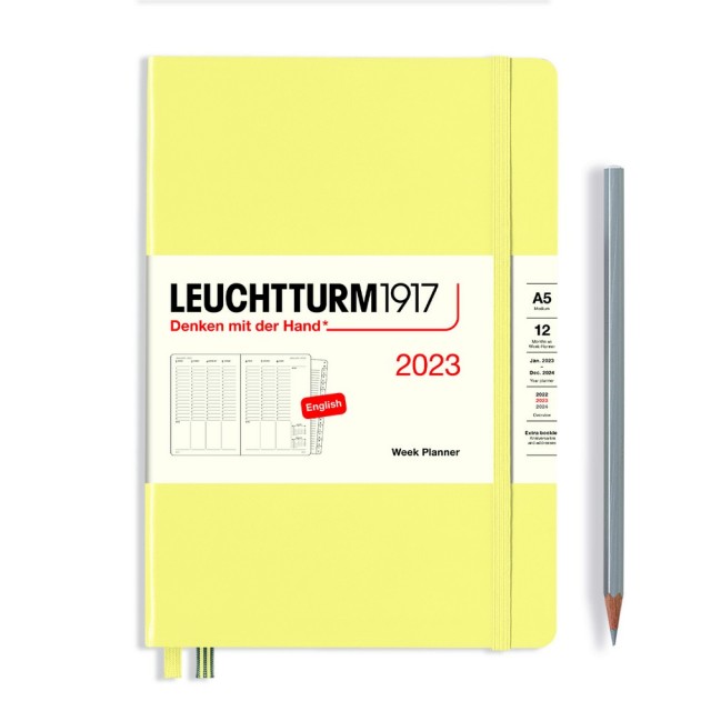 LEUCHTTURM1917 Medium (A5) Week Planner 2023
